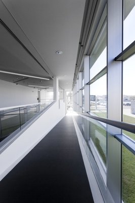 Pormenor Sala de Exposições em dois pisos, Fábrica das Ideias, 2016