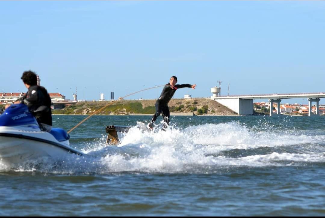 Wakeboard com o Ria de Aveiro Kite Club