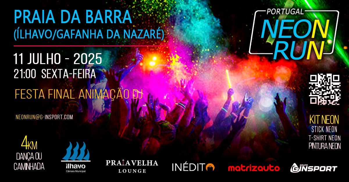 Neon Run Praia da Barra 2025