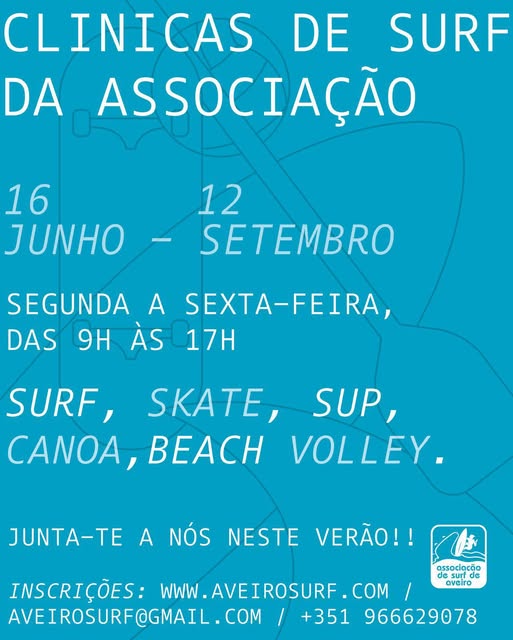 Clínicas de Surf da Associação