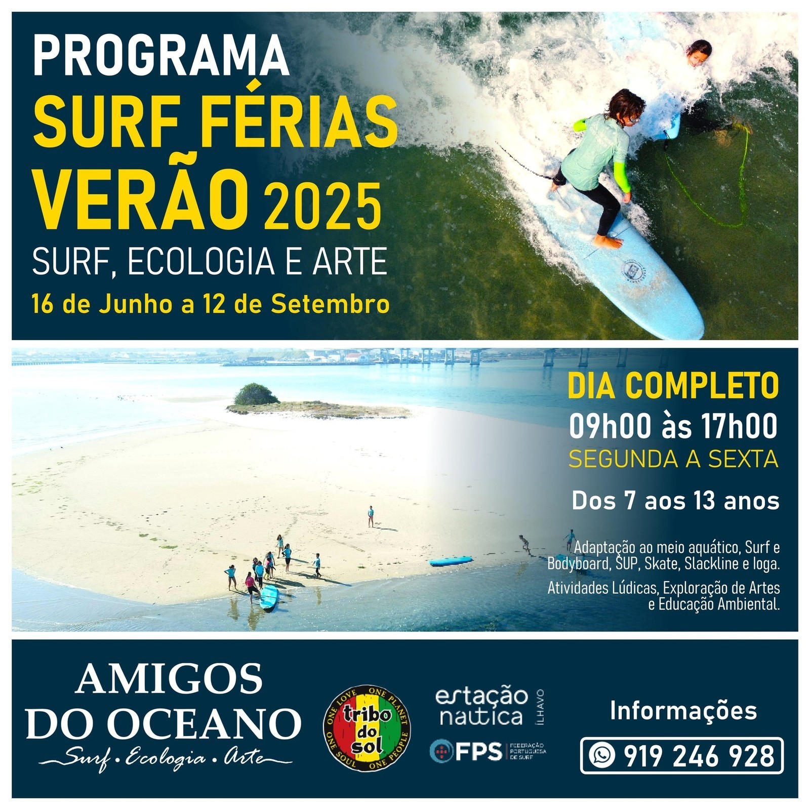 Programa Surf Férias de Verão