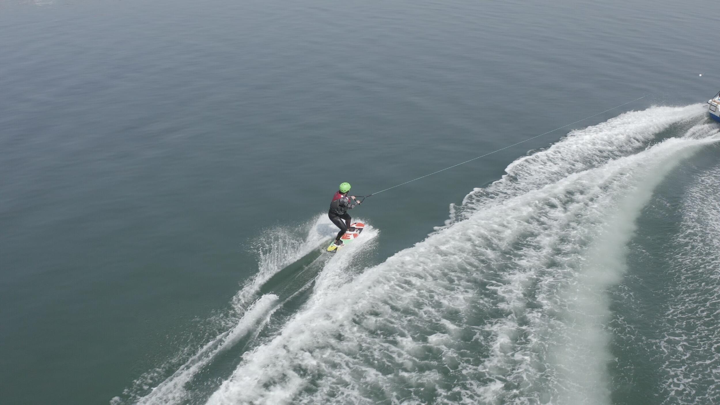 Wakeboard com o Ria de Aveiro Kiteclub